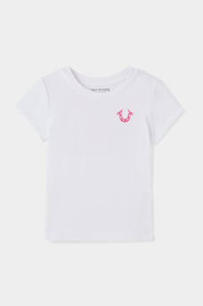 GIRLS CRYSTAL WORLD TOUR LOGO TEE, image 2