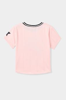 GIRLS MESH LOGO JERSEY, image 2