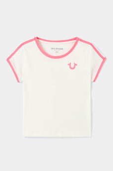 GIRLS FOIL HORSESHOE TEE, image 2