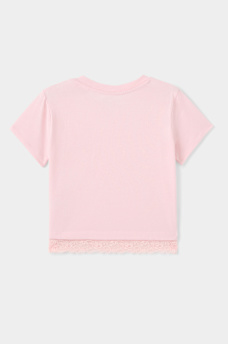 GIRLS HORSESHOE LACE TEE, image 3