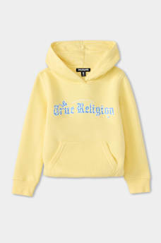 SUDADERA CON CAPUCHA ESTILO PULLOVER CON DOBLADILLO ESTILO BURBUJA PARA NI&Ntilde;A, image 2