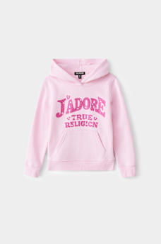 GIRLS CRYSTAL J'ADORE PULLOVER HOODIE