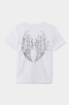 GIRLS CRYSTAL WING TEE, image 1