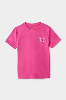 GIRLS CROWN HORSESHOE TEE