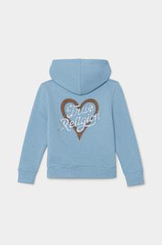 GIRLS HEART ZIP HOODIE