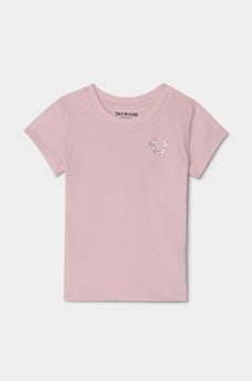 GIRLS FOIL CRYSTAL TEE