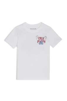 CAMISETA DE CUELLO REDONDO CON MARIPOSA PARA NI&Ntilde;A