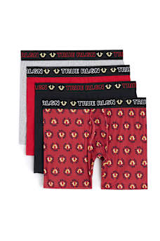 MEN'S HORSESHOE 4-PACK BOXER BRIEFS