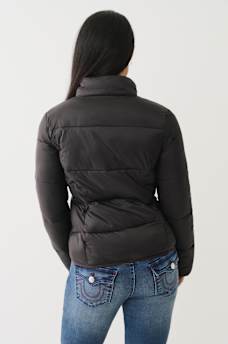 CHAQUETA ACOLCHADA SLIM CON LOGOTIPO DE HERRADURA, image 2