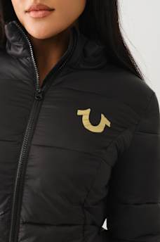 CHAQUETA ACOLCHADA SLIM CON LOGOTIPO DE HERRADURA, image 3