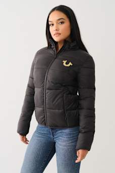 CHAQUETA ACOLCHADA SLIM CON LOGOTIPO DE HERRADURA, image 5