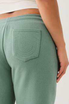 SPLATTERED METALLIC STRAIGHT LEG SWEAT PANT, image 5