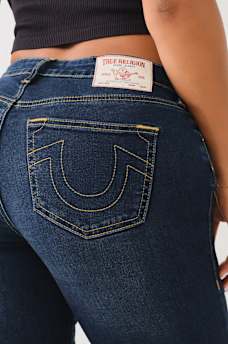 BECCA MID RISE SINGLE NEEDLE BOOTCUT JEAN, image 2