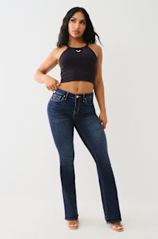 BECCA MID RISE SINGLE NEEDLE BOOTCUT JEAN, image 3