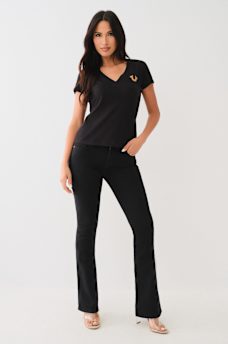 BECCA STUDDED BOOTCUT JEAN, image 4