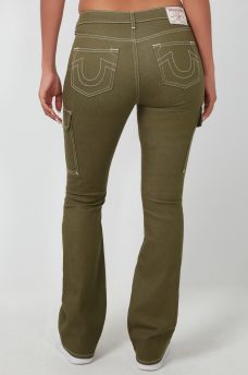 CARGO SINGLE NEEDLE BOOTCUT PANT, image 1