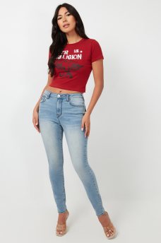 HALLE SUPER SKINNY JEAN, image 2
