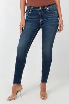JENNIE BIG T MID RISE SKINNY JEAN, image 1