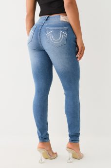 JENNIE MID RISE STUDDED SKINNY JEAN, image 5