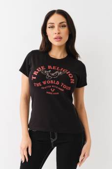 STUDDED WING HORSESHOE TEE, image 2