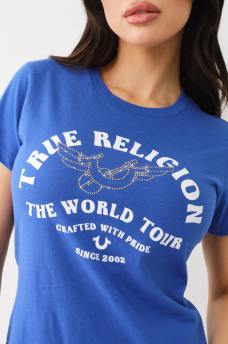 STUDDED WING HORSESHOE TEE, image 1