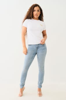 HALLE HIGH RISE SUPER SKINNY JEAN, image 2
