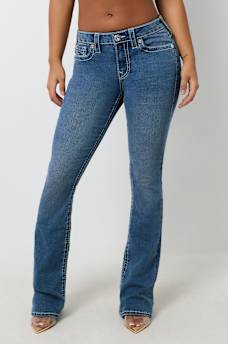 BECCA BIG T CRYSTAL BOOTCUT JEAN, image 1