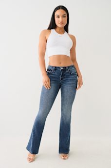 JOEY BIG T MID RISE FLARE JEAN, image 2