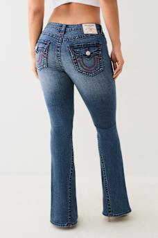 JOEY BIG T MID RISE FLARE JEAN, image 1