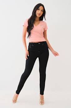 HALLE HIGH RISE SUPER SKINNY JEAN, image 3