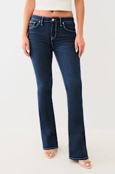 BECCA CRYSTAL MID RISE BOOTCUT JEAN, image 2
