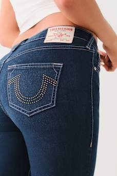 BECCA CRYSTAL MID RISE BOOTCUT JEAN, image 1