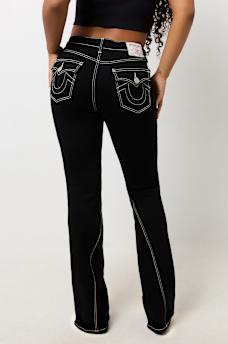 JOEY MID RISE FLAP FLARE JEAN, image 1
