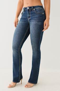 BECCA BIG T MID RISE BOOTCUT JEAN, image 4