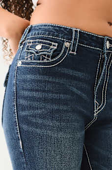 HALLE BIG T HIGH RISE SUPER SKINNY JEAN, image 5