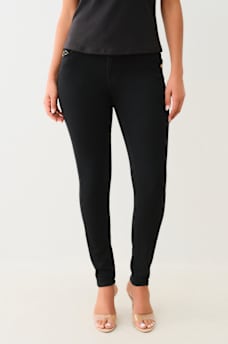 JENNIE MID RISE BIG T LUREX CURVY SKINNY JEAN, image 4