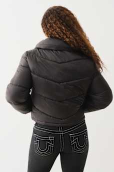 DOUBLE COLLAR PUFFER JACKET, image 5
