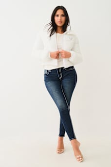 DOUBLE COLLAR PUFFER JACKET, image 2