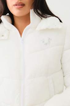 DOUBLE COLLAR PUFFER JACKET, image 6