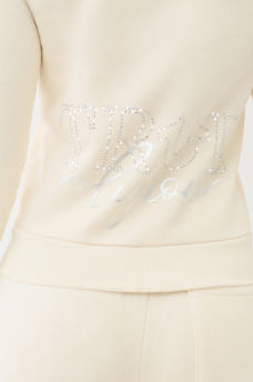 CRYSTAL TRUE ZIP HOODIE