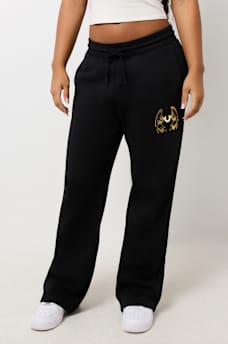 METALLIC WING HORSESHOE STRAIGHT LEG SWEAT PANT, image 1