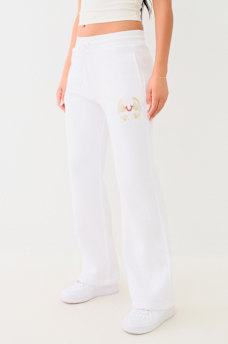 METALLIC WING HORSESHOE STRAIGHT LEG SWEAT PANT, image 1