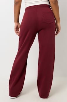 METALLIC WING HORSESHOE STRAIGHT LEG SWEAT PANT, image 4
