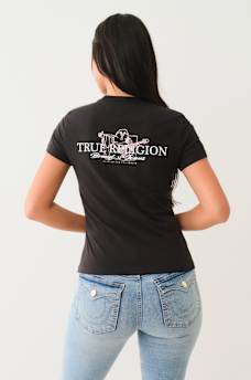 METALLIC BUDDHA TEE, image 4