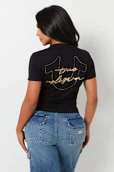 CLASSIC HORSESHOE CREW TEE, image 5