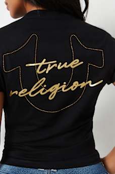 CLASSIC HORSESHOE CREW TEE, image 1