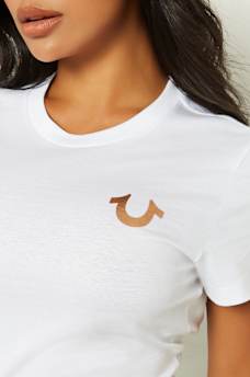 CLASSIC HORSESHOE CREW TEE, image 3