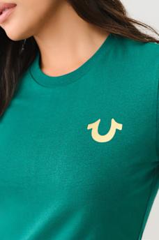 CLASSIC HORSESHOE CREW TEE, image 3