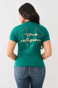 CLASSIC HORSESHOE CREW TEE, image 4