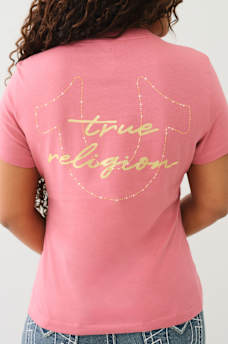 CLASSIC HORSESHOE CREW TEE, image 1